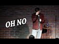 Comedian gets caught in conversation with adcouple