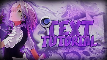 ✨ How To Make SIMPLE 3D TEXT in C4D  ✨