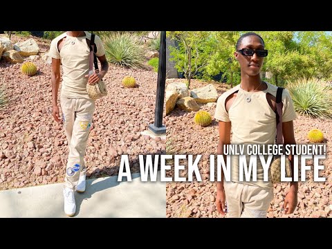 A Week In The Life Of A College Student! | UNLV