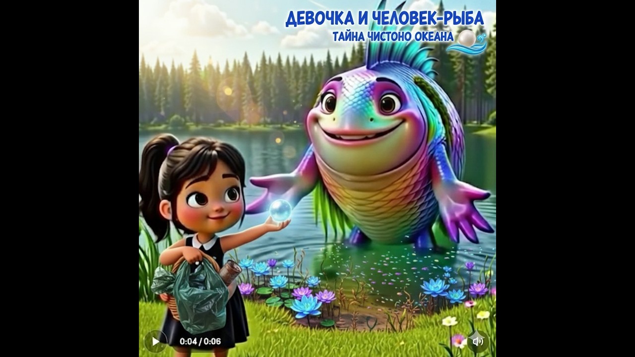 «Девочка и Человек-рыба: Тайна чистого океана».
