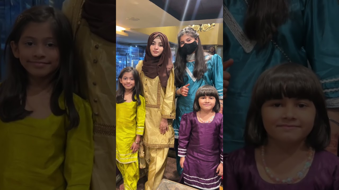 Day 3 Eid Mubarak Laiba Fatima with Ahmad Beutifull Look 