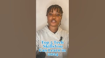 Top 5 tech skills to learn in 2024 #cybersecurity #techtips #uiuxdesign #fypシ゚viral
