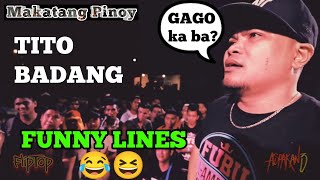 LEGENDARY TITO BADANG - Makatang Pinoy #badang #fliptop #pangilsapangil