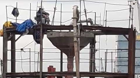 Thi công khoan cọc nhồi và đổ bê tông kị ̣p tiến độ cầu Mỹ Thuận 2 thần tốc