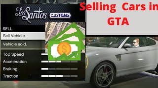 GTA V Online - How to Sell stolen cars [For new and returning players]*2023 Works