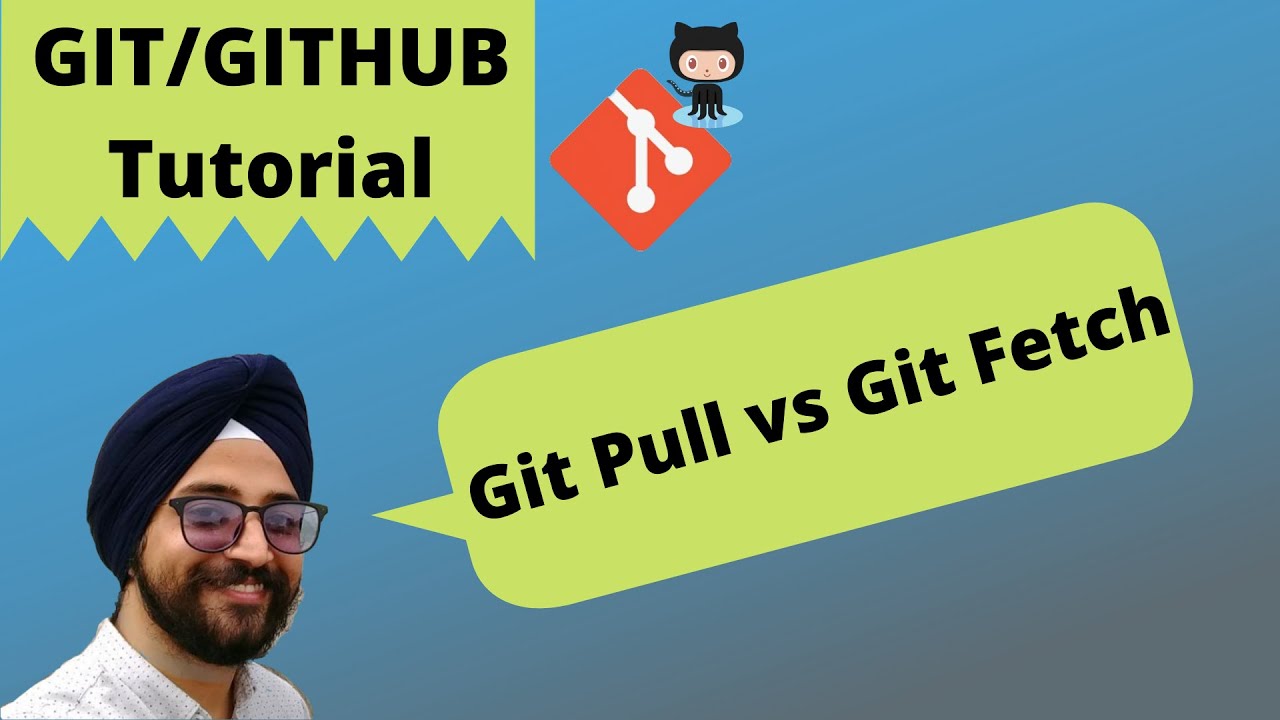 git pull vs fetch