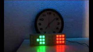 TIX UHR, TIX CLOCK, LED Clock, Display Profile