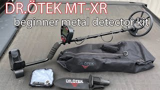 Product review: DR.ÖTEK MTXR metal detector for beginners. (2021 MTXR set)