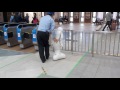 山陽本線【倉敷駅】ペッパー君・業務終了