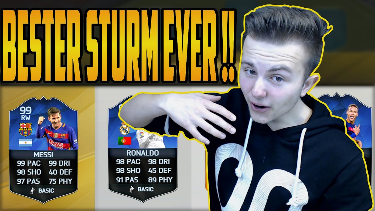 BESTER STURM EVER !!! | FIFA 16 TOTY MESSI/RONALDO + MOTM SUAREZ FUT DRAFT (Deutsch)