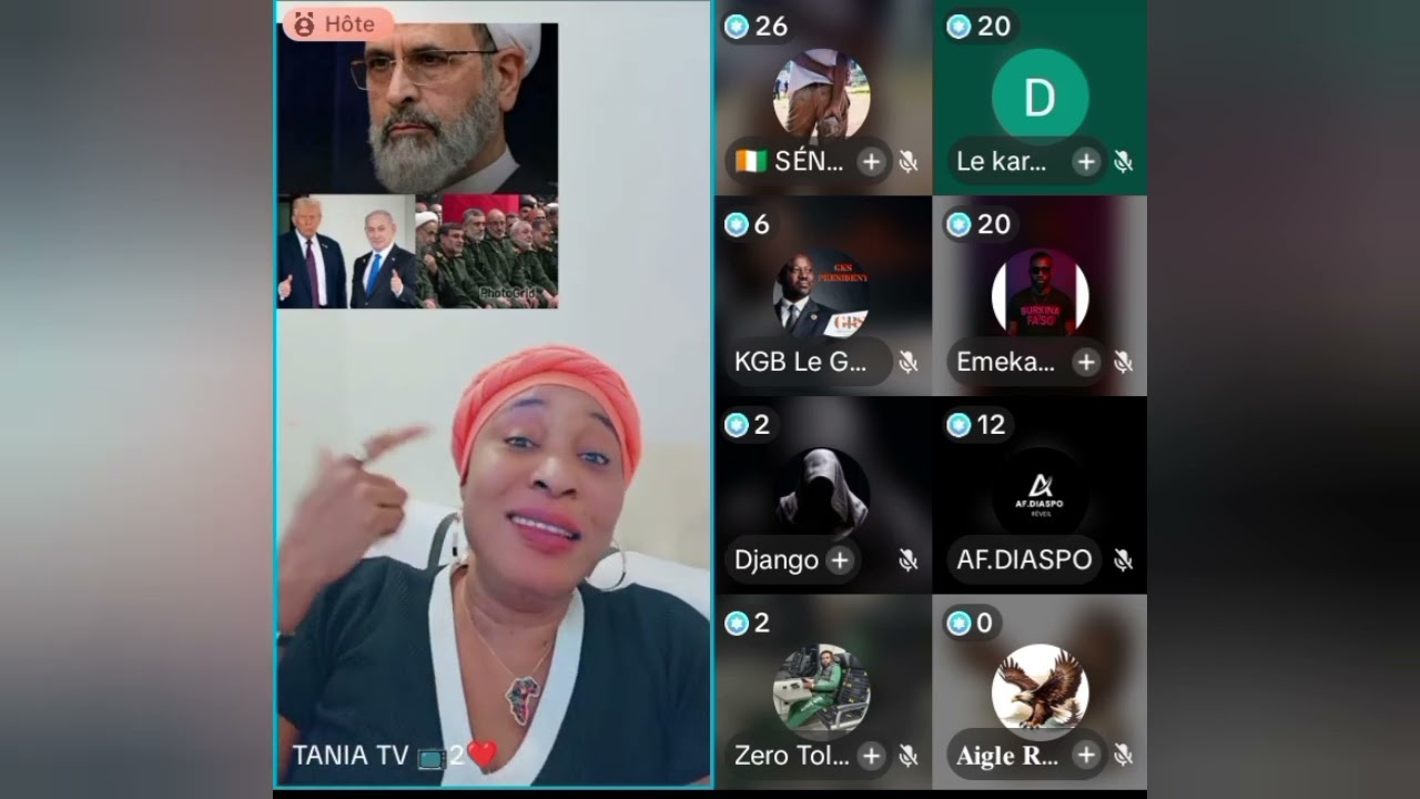 Live Tania tv : débat : l'Iran pourra-t-il s'en sortir ?