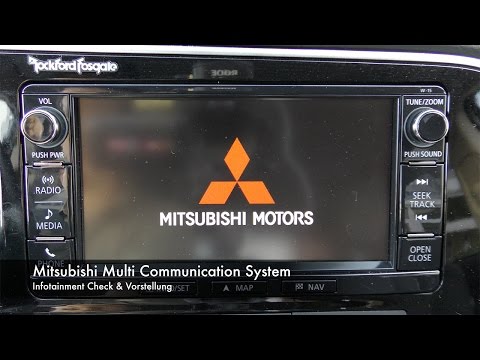 Infotainment Check Mitsubishi Outlander (2016)