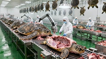 Inside the World’s Largest Turtle Farm: How MILLIONS of Turtles Are Raised (Full Process)