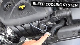 HOW TO BLEED COOLING SYSTEM ON KIA FORTE SOUL