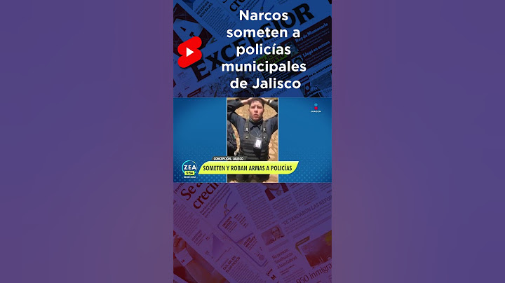 Narcos someten e interrogan a policías municipales de Jalisco