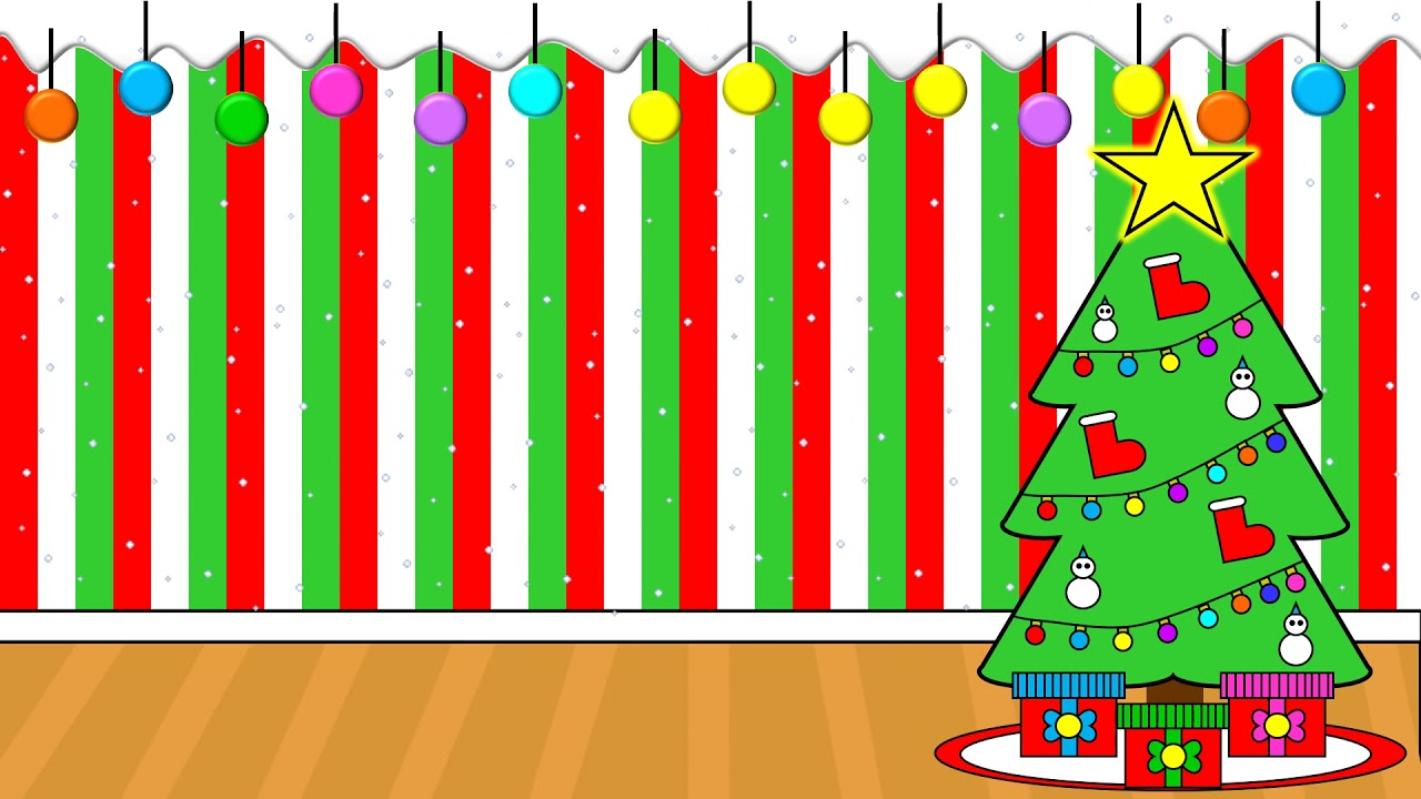 BACKGROUND NAVIDEÑO ANIMADO - YouTube