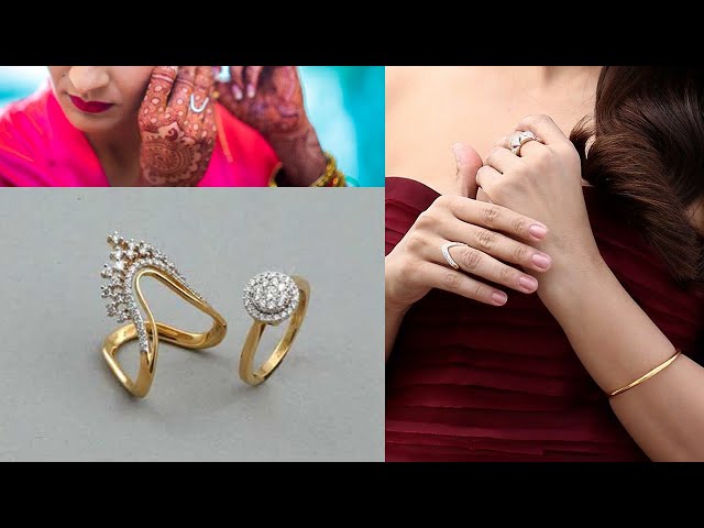 Buy 18Kt Simple Vanki Diamond Ring 148U6537 Online from Vaibhav Jewellers