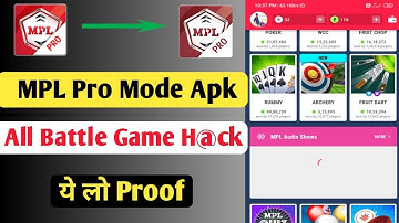 MPL Pro Unlimited Trick New | MPL Pro Mode Apk All Game Trick 2020