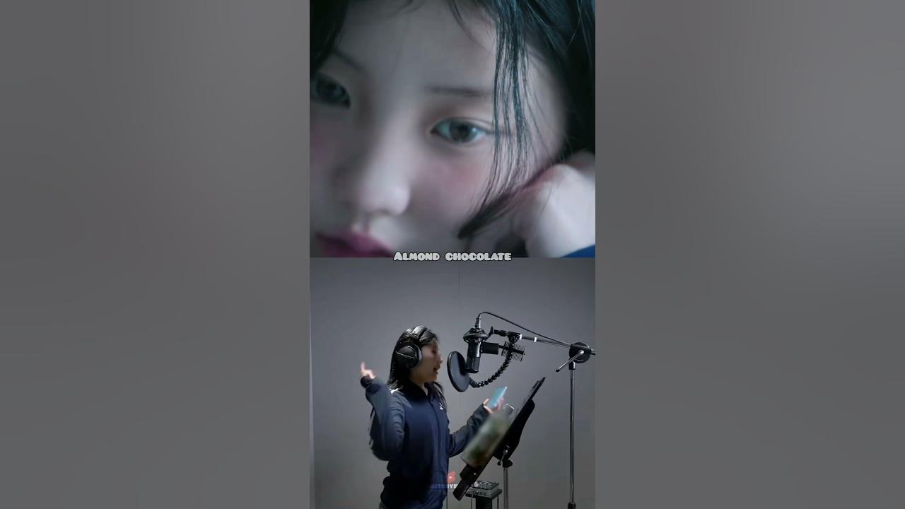 ILLIT Almond Chocolate Music video vs Recording #jpop #illit #almondchocolate #fyp #wonhee #highnote