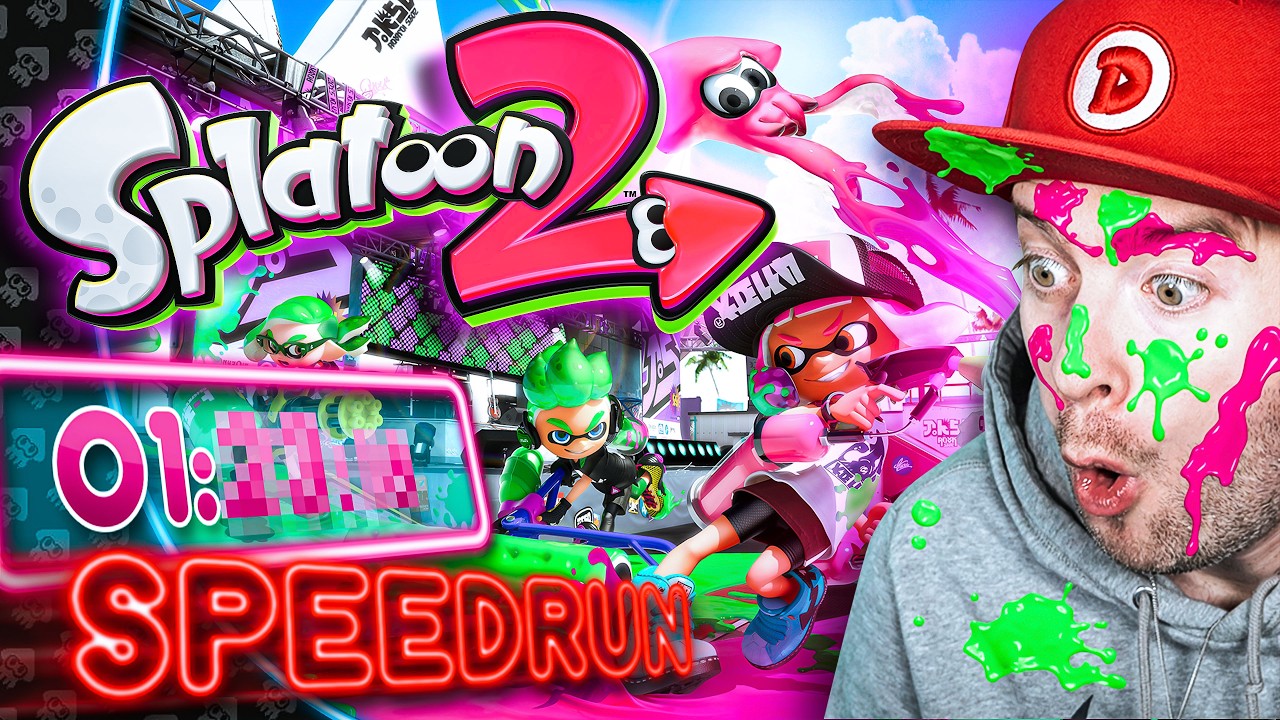 Splatoon 2 SPEEDRUN WELTREKORD & FIFA WM: Deutschland vs Curaçao Watchparty