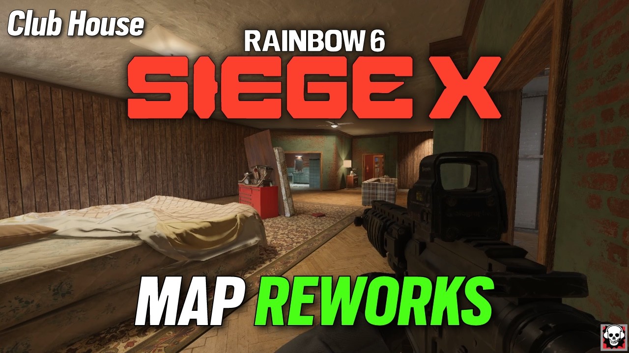 Siege X Map Reworks - Club House, Border, Bank - YouTube