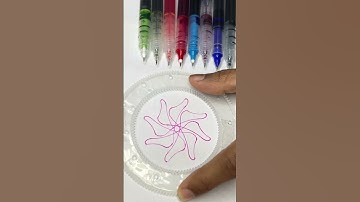 Can you count the rotations of pen? || ASMR || spirograph with zaid