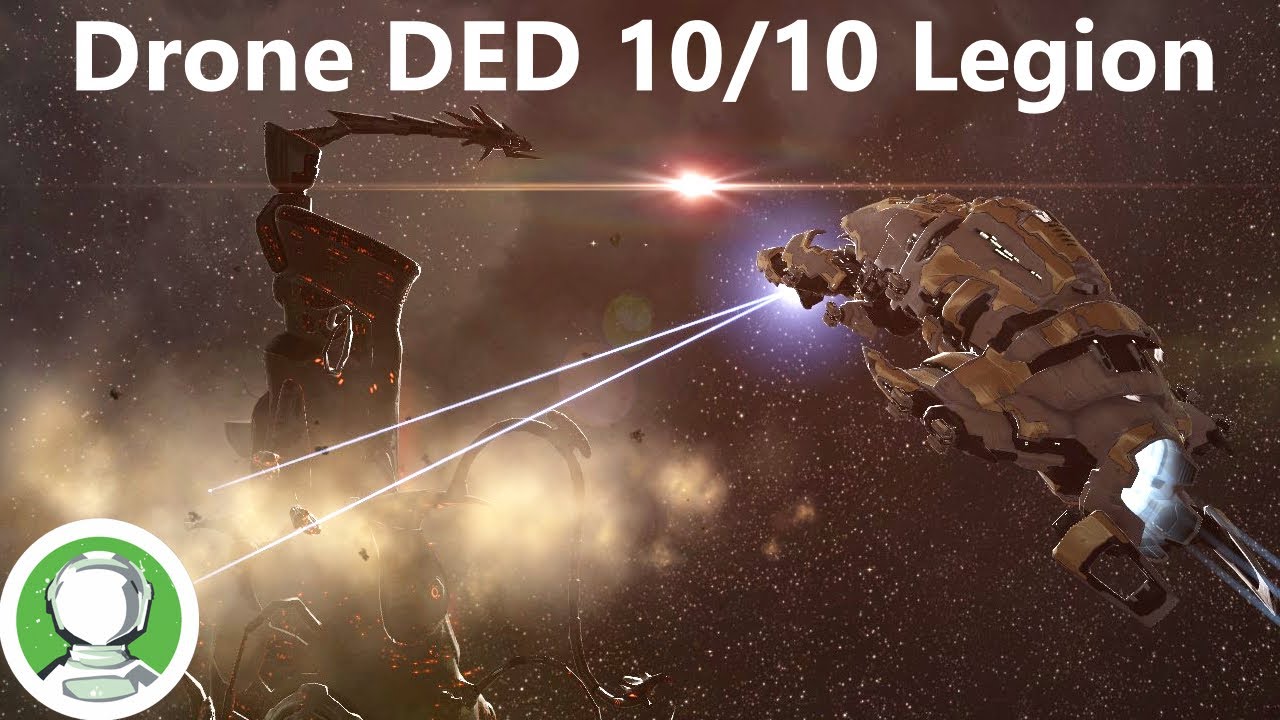 Eve Online Drone 10/10, HAM Legion YouTube
