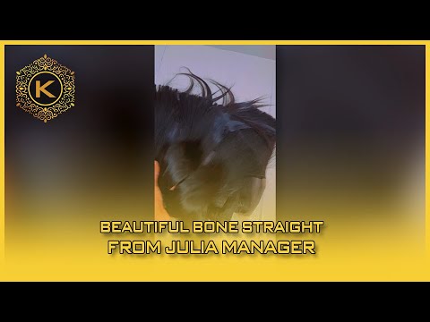 Video Beautiful Bone Straight From Julia Manager 56