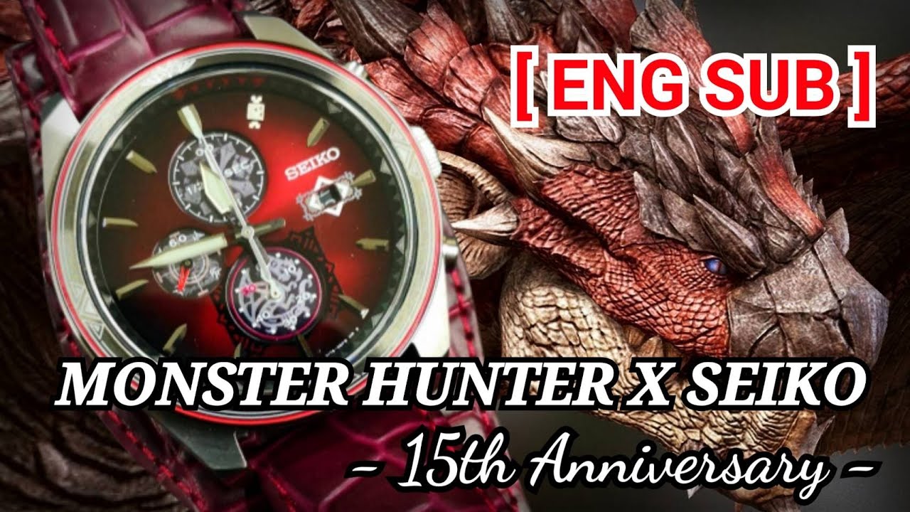 Review 2019 Limited Edition SEIKO X MONSTER Let's go Monters hunt (ENG SUB) - YouTube