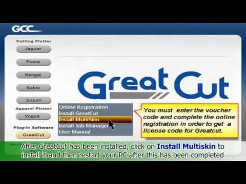 GCC---Greatcut Installation and Operation - YouTube
