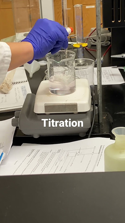 Titration (near the equivalence point)