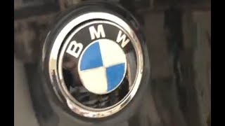 How to get to & repair or replace BMW badge catch latch E87 1 series trunk handle. Boot Hatch