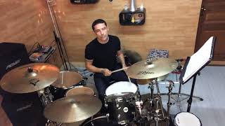 How to play drums to music