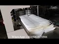 Automatic 1/8 folding napkin paper folding machine with glue lamiantion