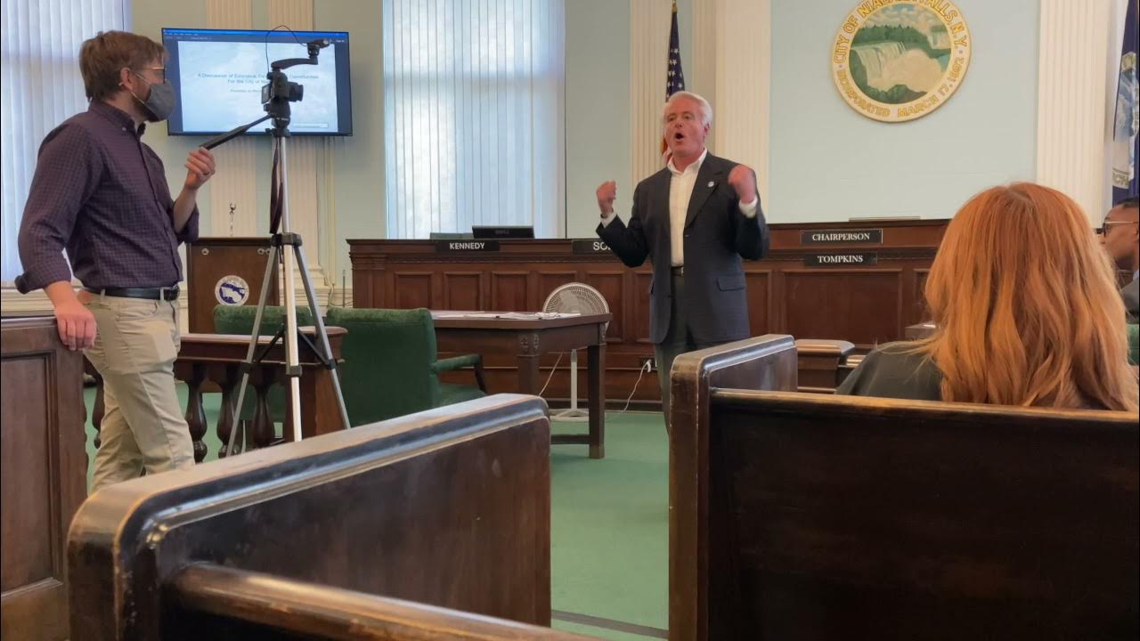 Niagara Falls Mayor Robert Restaino's Event Center presentation YouTube