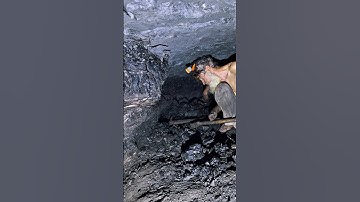 Underground coal mine 🤪 #minecraft #mineralindustry #mining #mininggyan #coalmining #satisfying