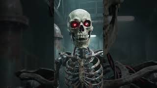 skeleton walking