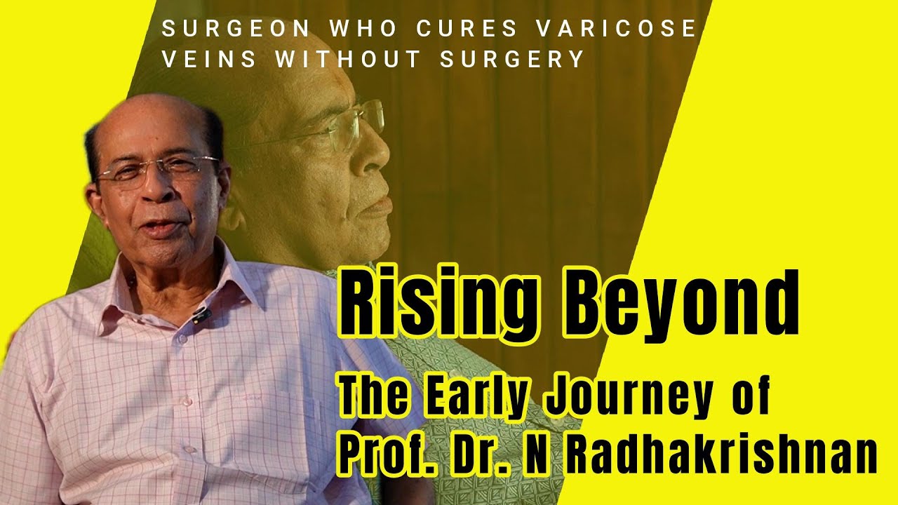 Prof. Dr. N Radhakrishnan: 2 Early Career - YouTube