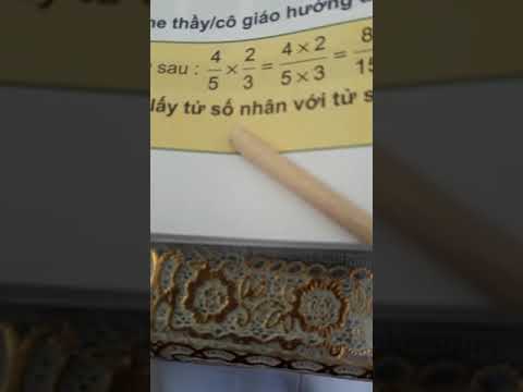 Video Bài giảng Toán lớp 4 - Bài 78: Phép nhân phân số