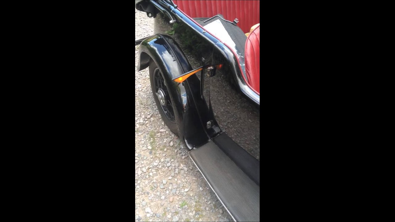 1935 Morris 8 tourer semaphore indicator arm YouTube