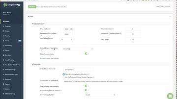 Shopified App - Create Drop Shipping Product Description Templates