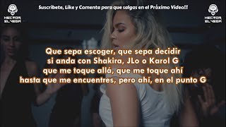 Karol G - Punto G (LETRA OFICIAL)