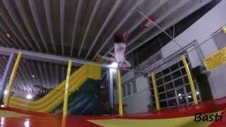 Trampoline Freestyle Tricks - Double