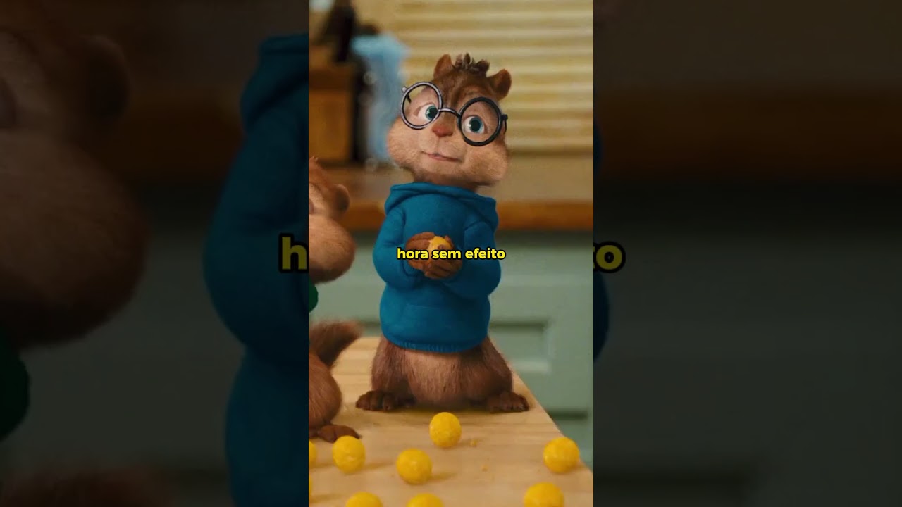 Os esquilos e as esquiletes sem efeito na voz