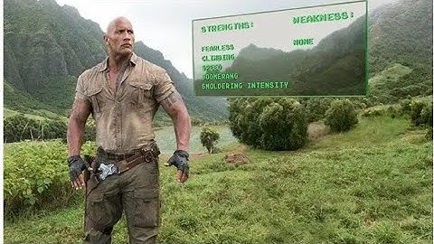 Strengths and Weaknesses Scene Jumanji: Welcome to the Jungle (2017) Movie Clip HD