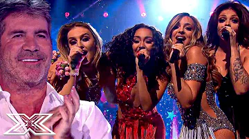 When LITTLE MIX Return To The X Factor Stage To Sing THEIR OWN HITS! | X Factor Global