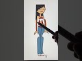 Ice spice in total drama island totaldrama icespice art shorts digitalart