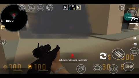 CSGO mobile lite edition v1 (cs1.6 mod) gameplay only 384mb!