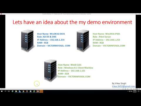 13-Windows Server 2016-단계별 인쇄 서버 전체 설치 및 구성 방법