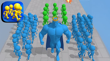 Crowd Runners - All Levels Gameplay (Part 8) | Android & iOS